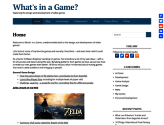 whats-in-a-game.com screenshot