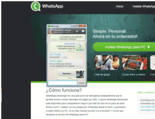 whatsapp-para-pc.descarga-libre.com screenshot