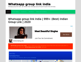 whatsappgrouplinkindia.digitalnamanji.com screenshot