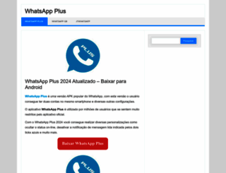 whatsappplus.net.br screenshot