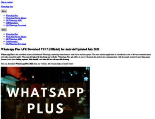 whatsappplusweb.com screenshot