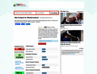 whatsbroadcast.com.cutestat.com screenshot