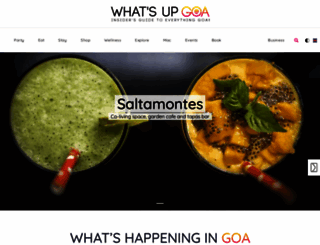 whatsupgoa.com screenshot