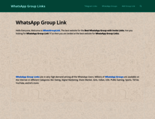 whatzgrouplink.com screenshot