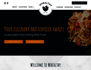 whealthyrestaurant.com screenshot