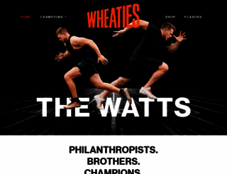 wheaties.com screenshot