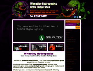 wheatleyhydroponics.co.uk screenshot