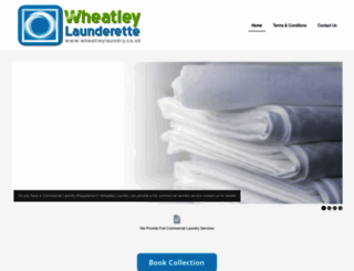 wheatleylaundry.co.uk screenshot