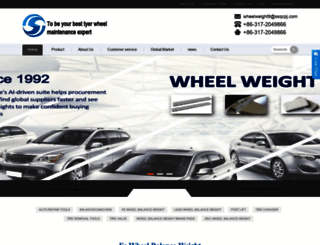 wheelbalanceweights.com screenshot