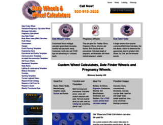 wheelcalculators.com screenshot