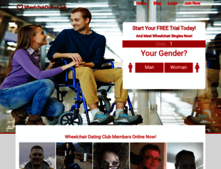 wheelchairdatingclub.com screenshot