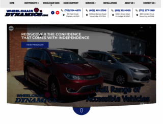 wheelchairdynamics.com screenshot