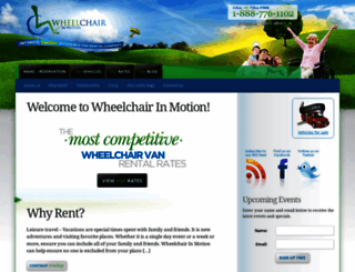 wheelchairinmotion.com screenshot