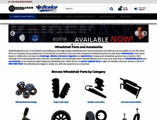 wheelchairparts.com screenshot