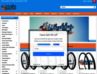 wheelchairparts.net screenshot