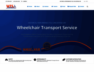 wheelchairtransport.com screenshot