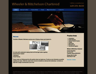 wheelerandmitchelson.com screenshot