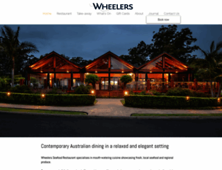 wheelersoysters.com.au screenshot