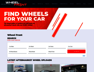 wheelfront.com screenshot