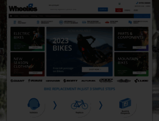wheelies.co.uk screenshot