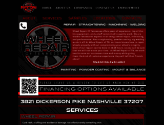 wheelrepairtn.com screenshot