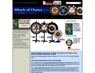 wheels-of-chance.com screenshot