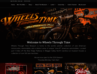 wheelsthroughtime.com screenshot