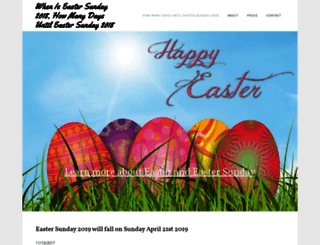 when-is-easter.weebly.com screenshot