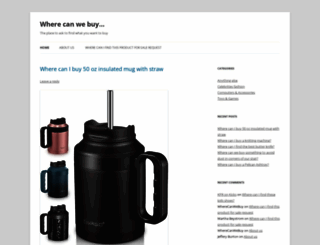 wherecanwebuy.com screenshot