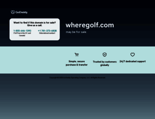 wheregolf.com screenshot
