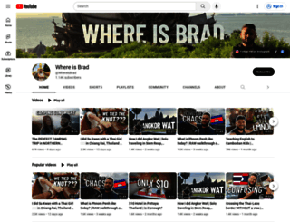 whereisbrad.com screenshot