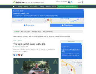 wheretofish.anglersmail.co.uk screenshot