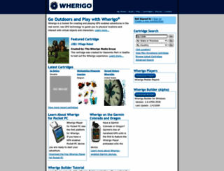 wherigo.com screenshot