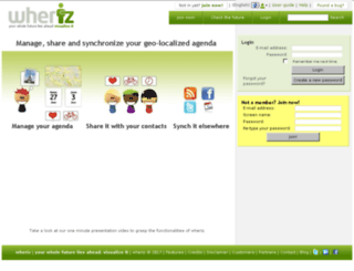 wheriz.com screenshot