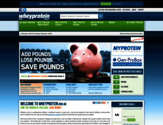 wheyprotein.org.uk screenshot