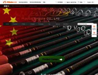 whhuayue.en.alibaba.com screenshot