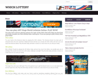 which-lottery.com screenshot