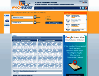 whichbudget.com screenshot