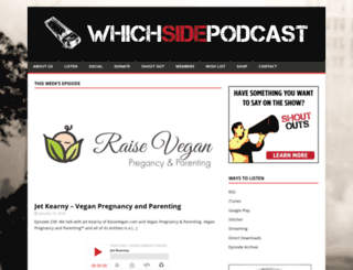 whichsidepodcast.com screenshot