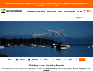 whidbeyvacation.com screenshot