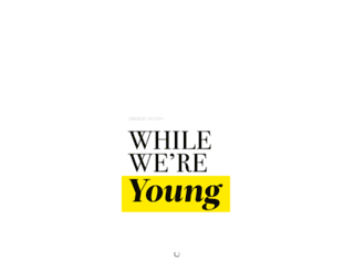 while-were-young.com screenshot