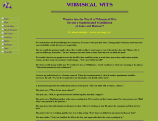 whimsical-wits.com screenshot