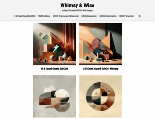 whimsyandwise.com screenshot