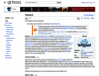 whirled.com screenshot