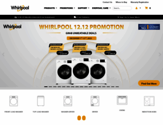 whirlpool.com.sg screenshot