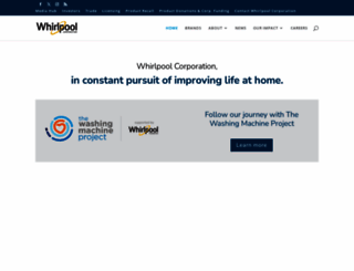 whirlpoolcorp.com screenshot