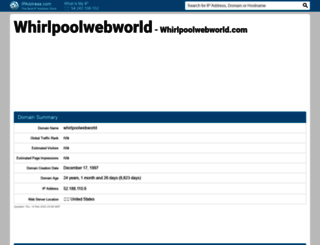 whirlpoolwebworld.com.ipaddress.com screenshot