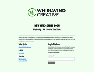 whirlwind-creative.com screenshot