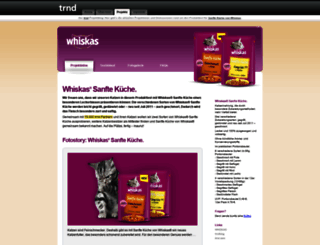 whiskas-katzenfutter.trnd.com screenshot