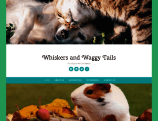 whiskersandwaggytails.wordpress.com screenshot